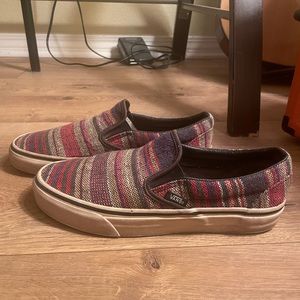Hippie slip on Vans